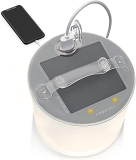 MPOWERD Luci Base: All-In-One Solar Inflatable Light + Phone Charger - No Batteries Needed, Matte, One Size (1035-001-001-)