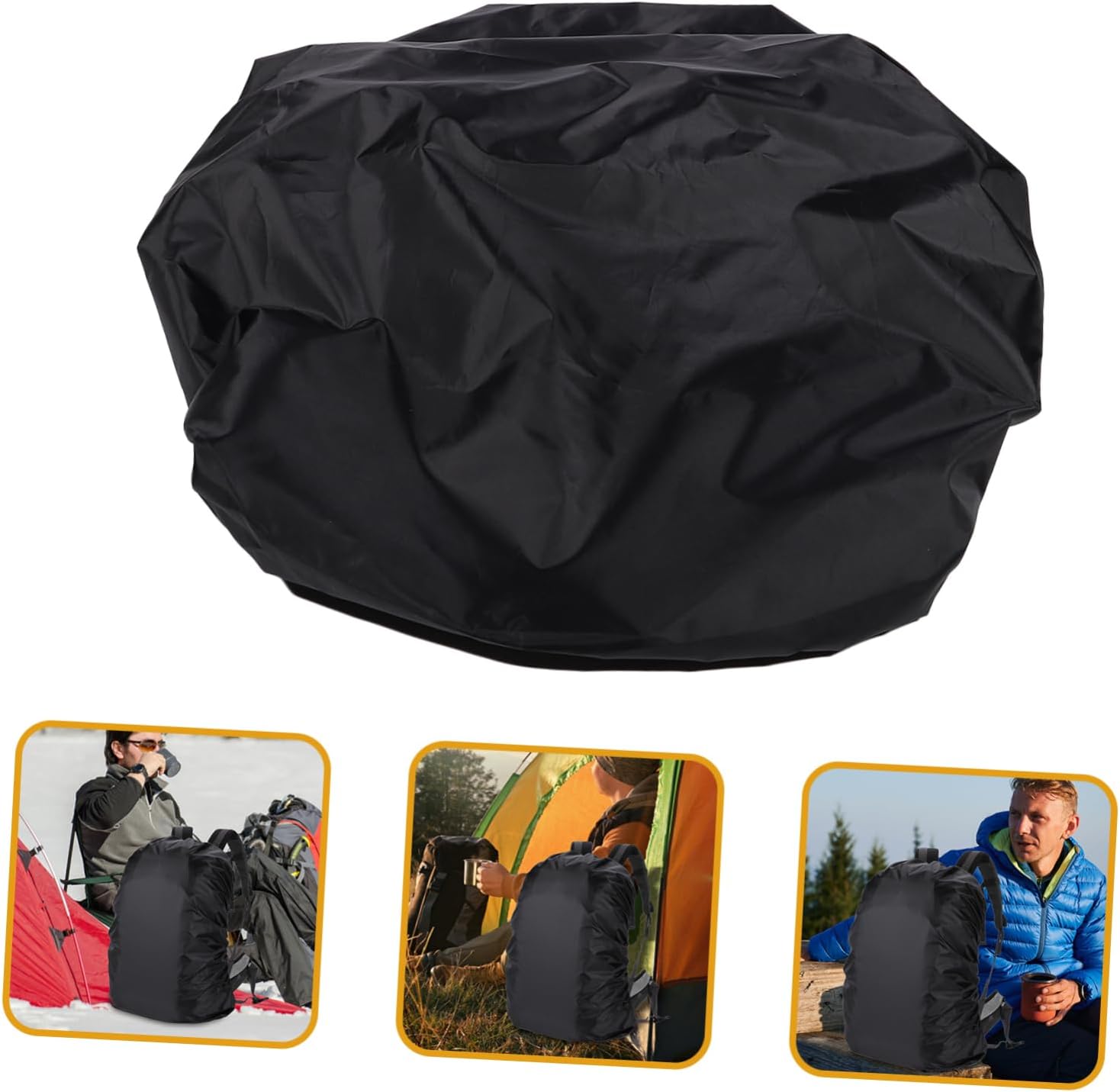 BESPORTBLE Back Rain Cover Leakproof Camping Accessories Bag Waterproof Compact Liner Beach Bag Cooler Bags Back