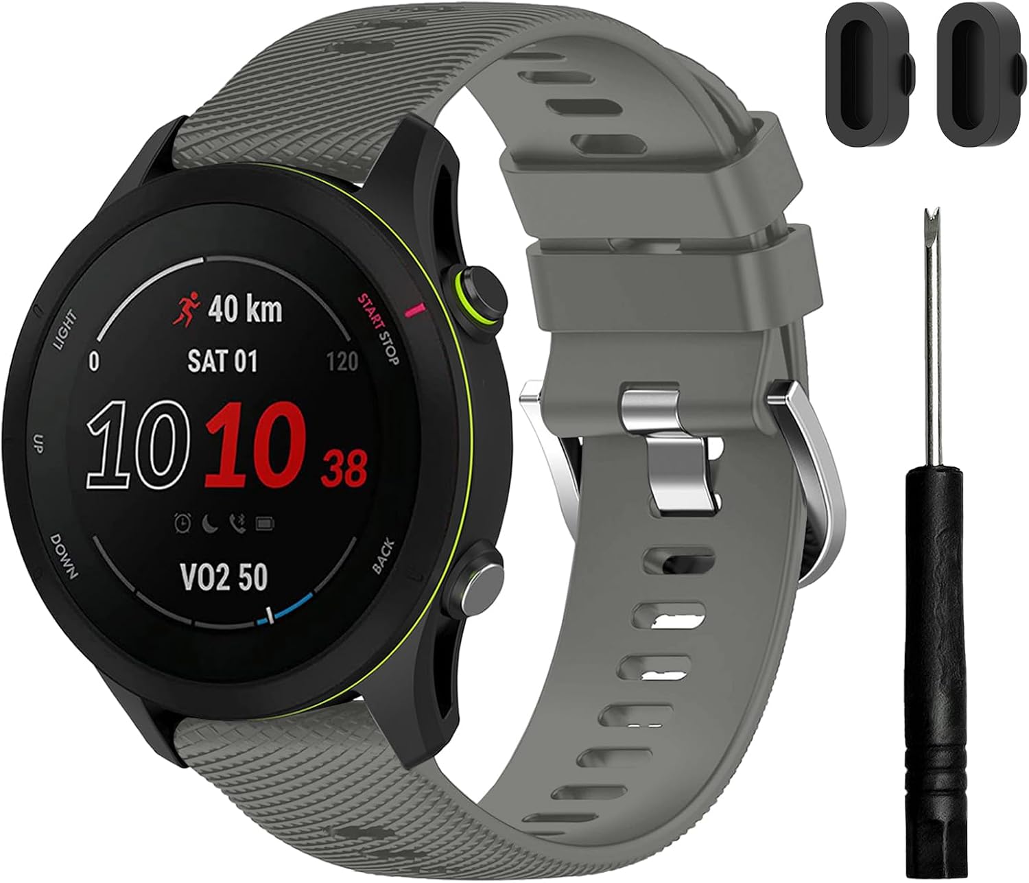 Sport Watch Band for Garmin Forerunner 255/255S-Music