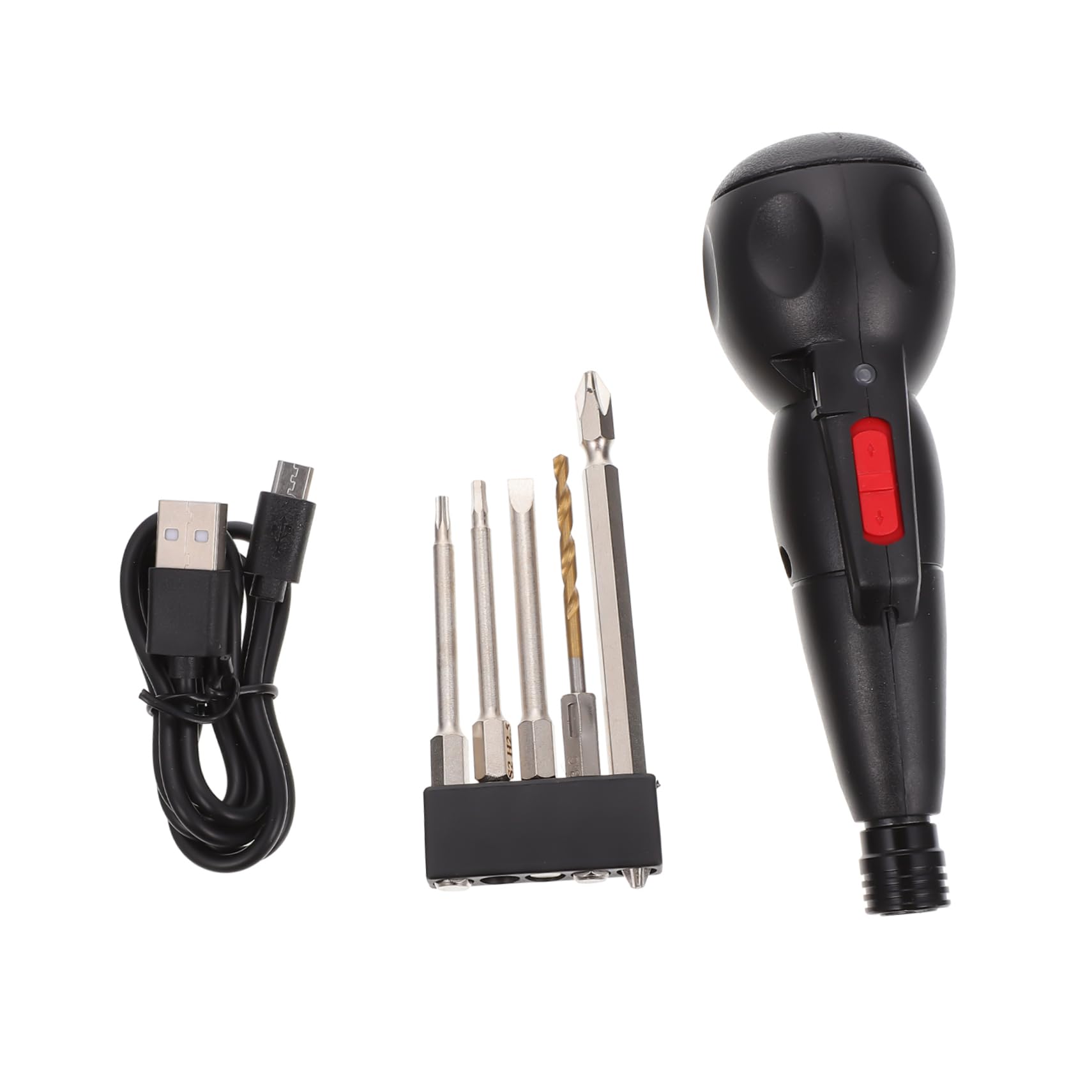 Tournevis électrique rechargeable à main avec kit de vis pour un vissage précis