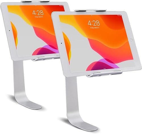 Weilianda Serie de asientos de cine en casa, soporte giratorio para tableta y teléfono celular, accesorios para sofá, 2 juegos de plata