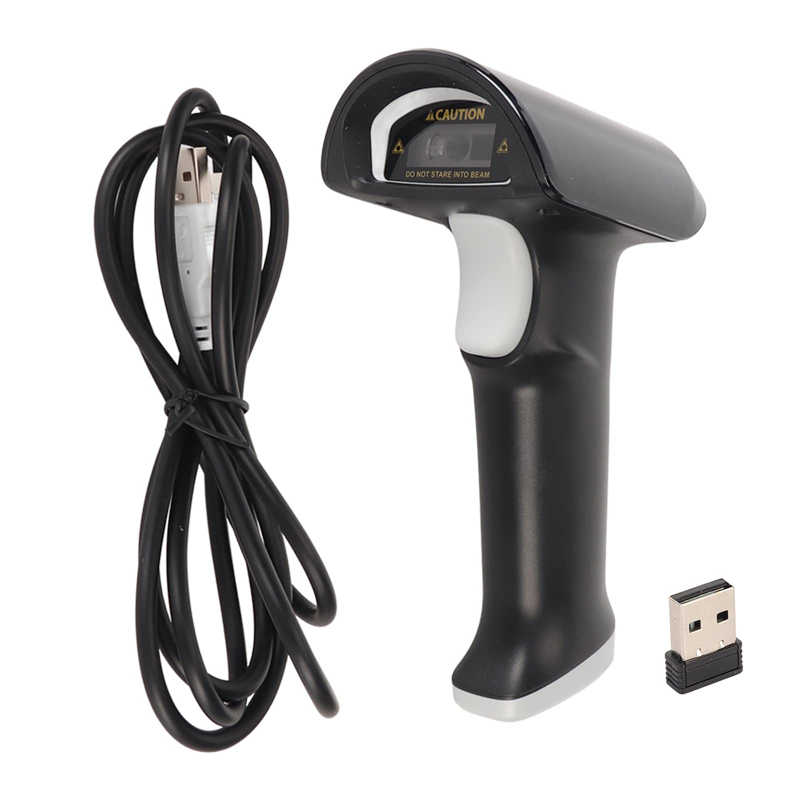 Gonetre Scanner di Codici a Barre Portatile Wireless 2.4G BT 3 modalità di