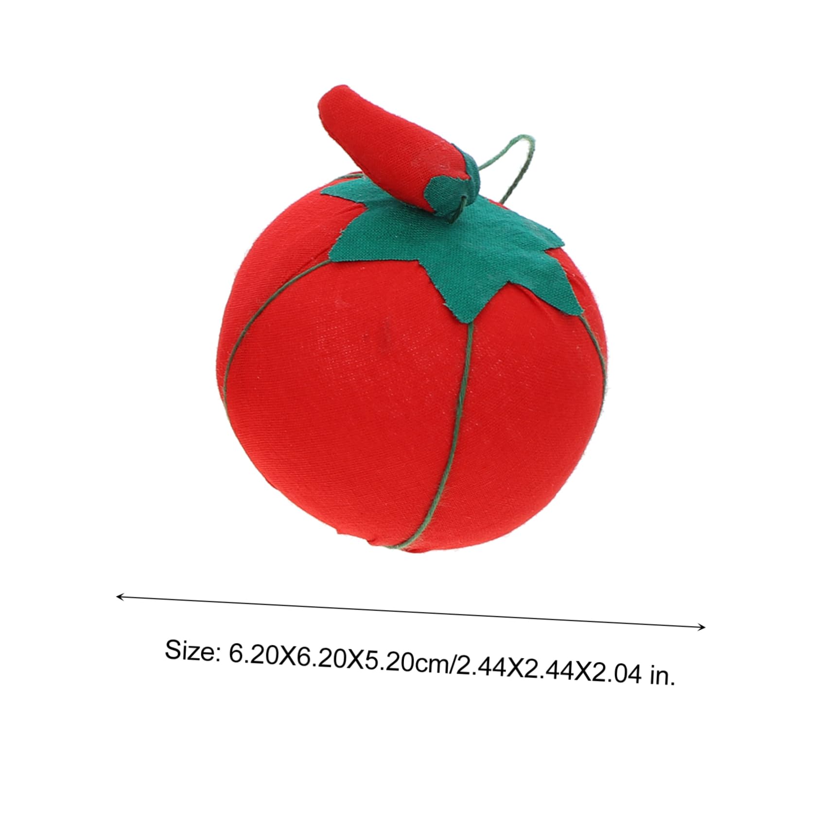 HAWILLOSCH 4pcs Tomato Pin Cushions for Sewing Compact Storage Easy Access for Various for DIY Crafting and Embroidery