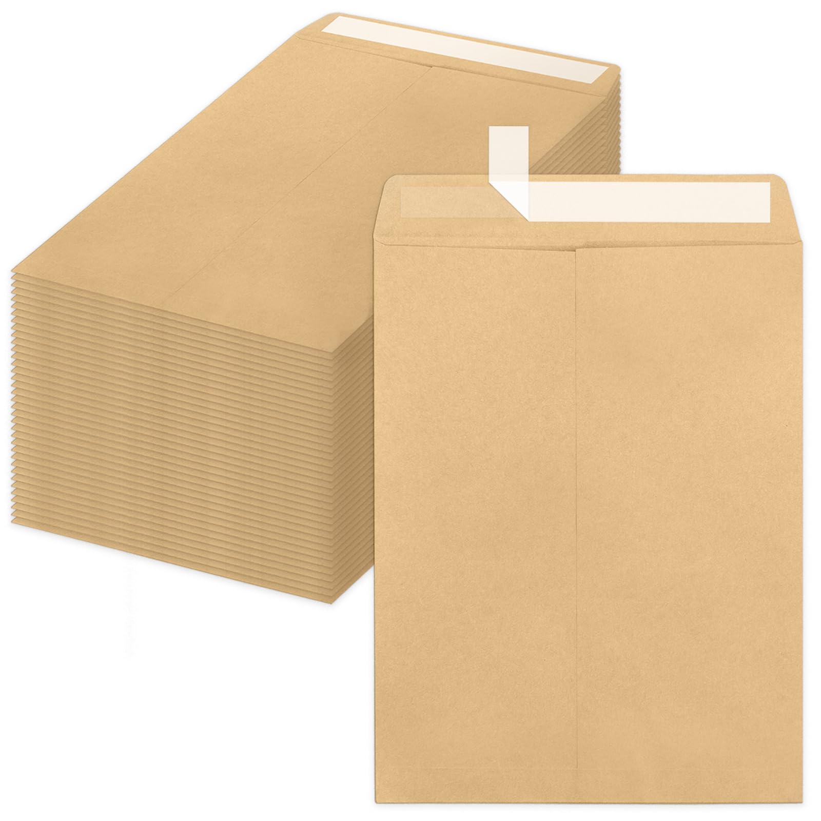 10x13 Catalog Envelopes Self Seal 100 Pcs, Goefun 100GSM