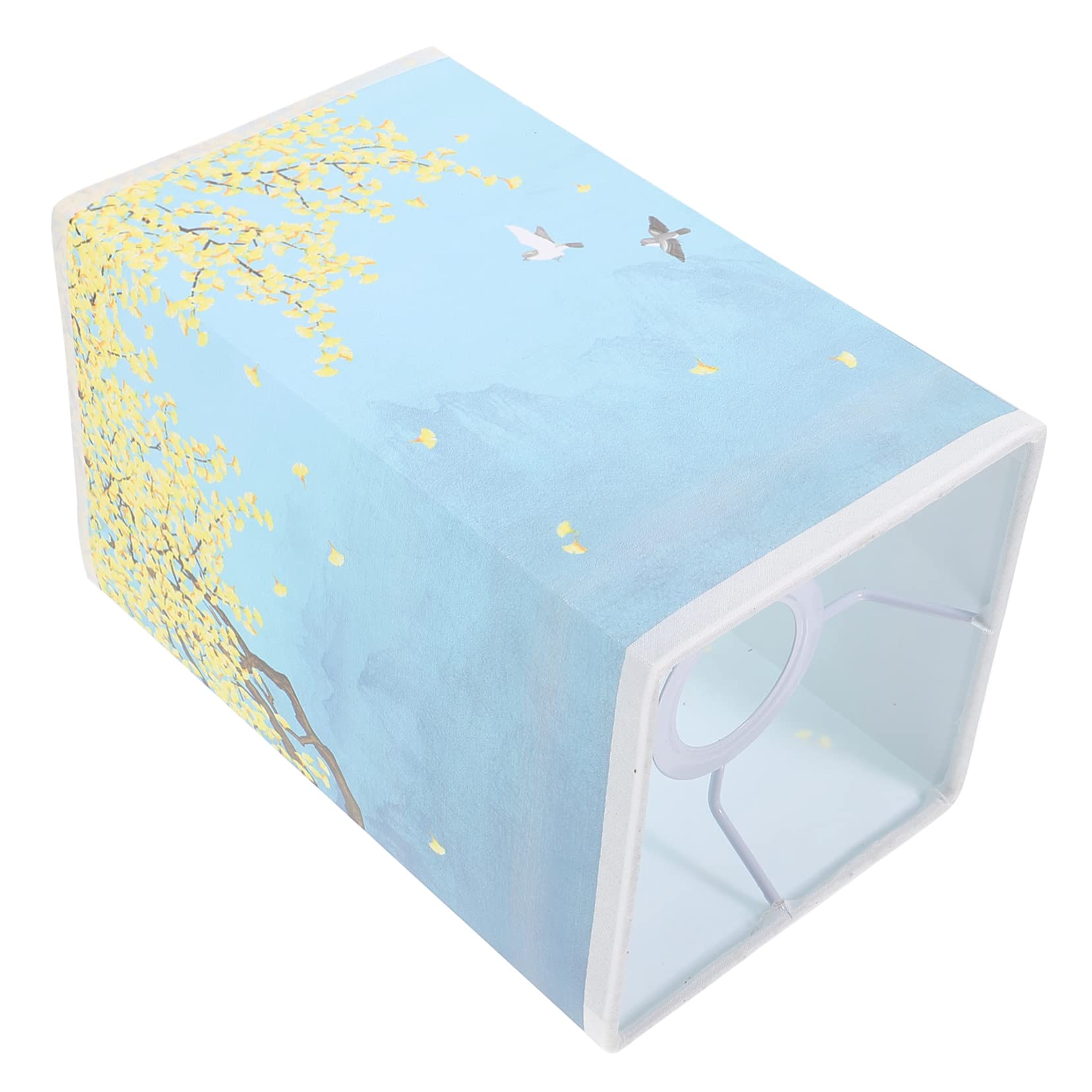 Light Shade， Light Shade Square Lampshade Lampshades for Floor Lamps Table Lamp Linen Wall Bedside Desk Cloth E27 Round