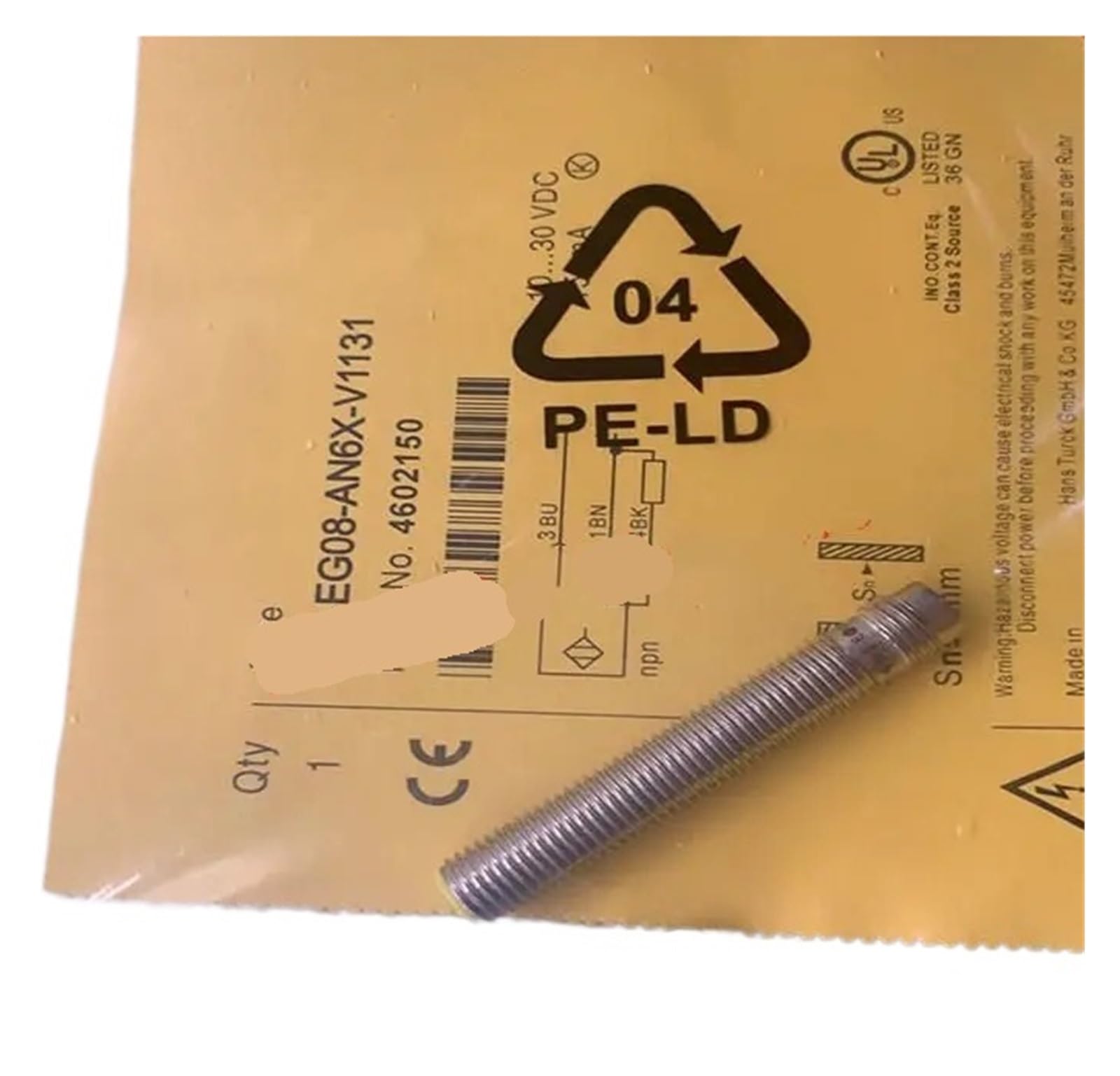 BFSYDLUJ 3pcs sensor BI2-EG08-AP6X-V1131 BI2-EG08-AN6X-V1131(BI2-EG08-AP6X-V1131)