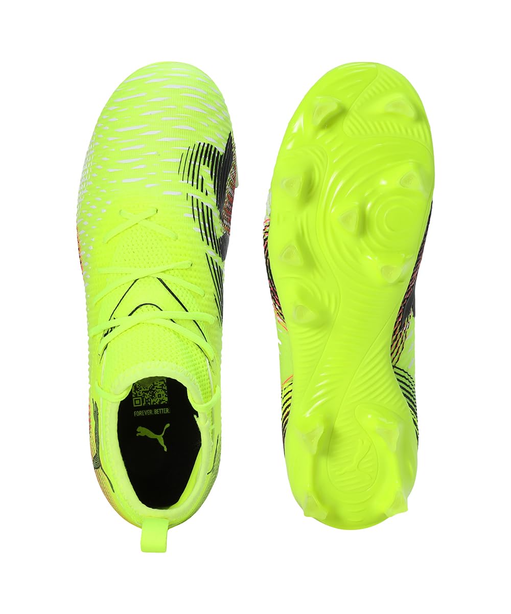 PUMA Chaussures de Football Future 8 Match FG/AG Enfant et Adolescent