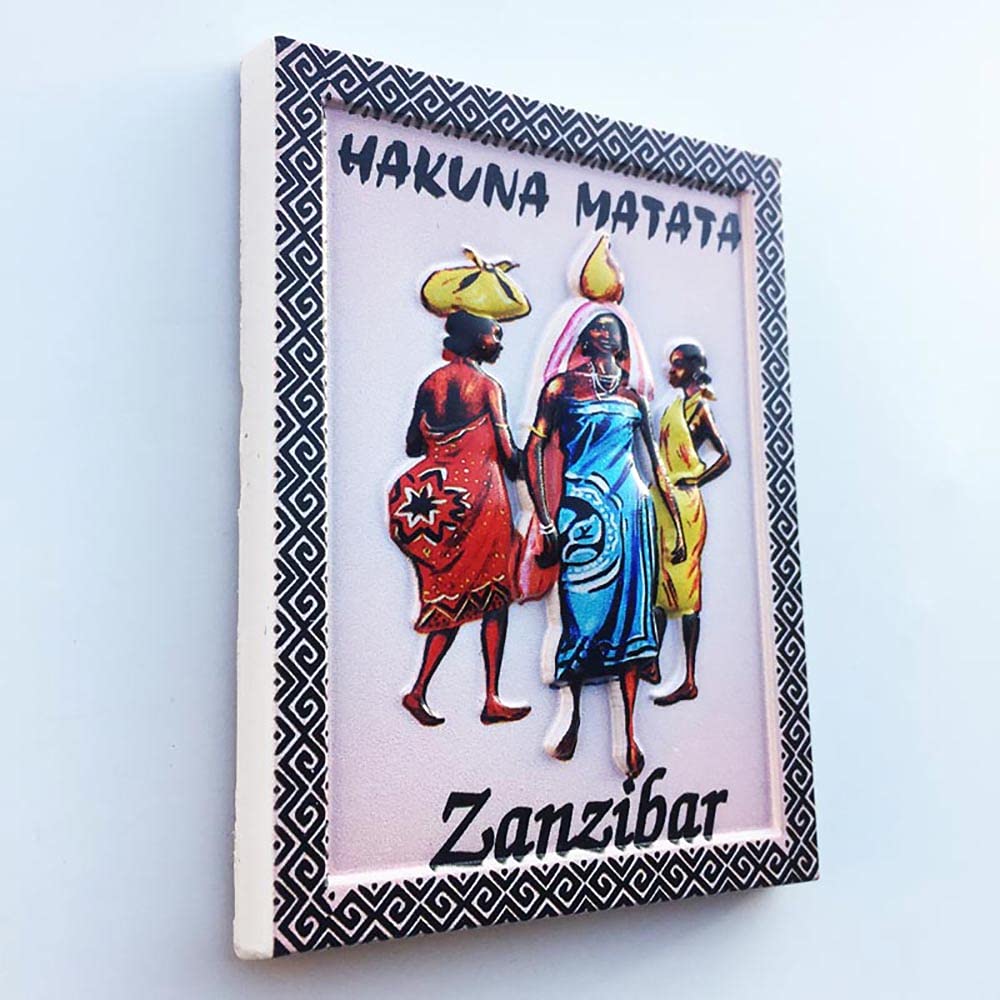 Calamita Da Frigorifero Zanzibar 3D - Souvenir Viaggio, Decorazione Casa - Foto 4