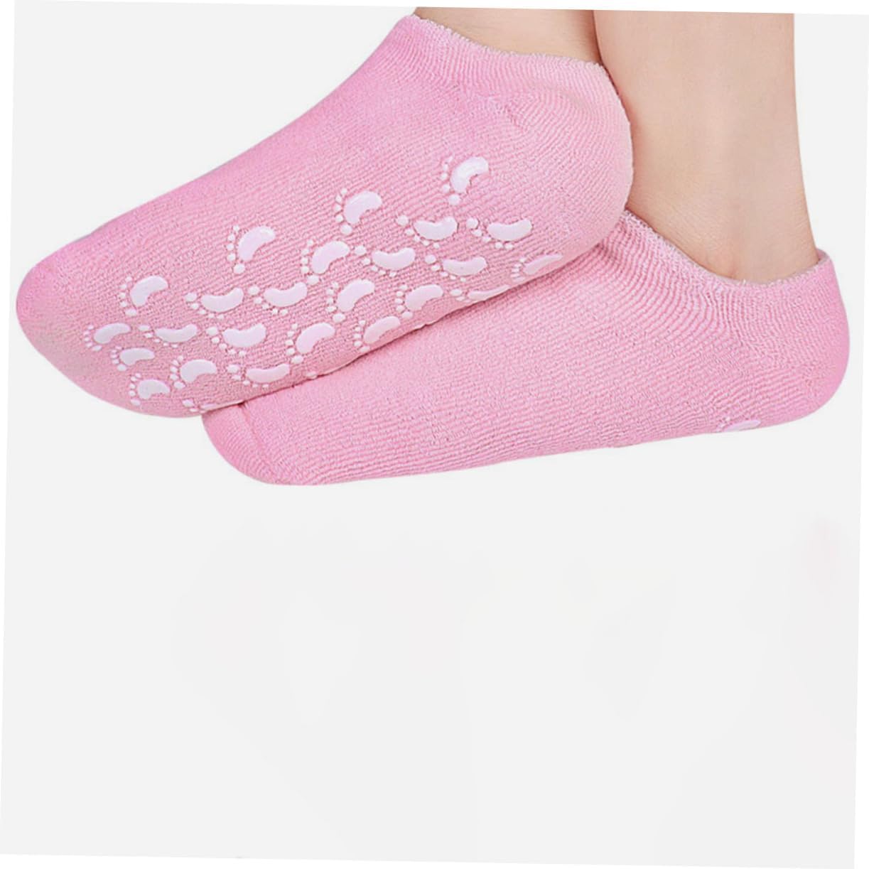 3 Pairs Moisturizing Foot Socks Massage Cover Cotton Gel Non Slip