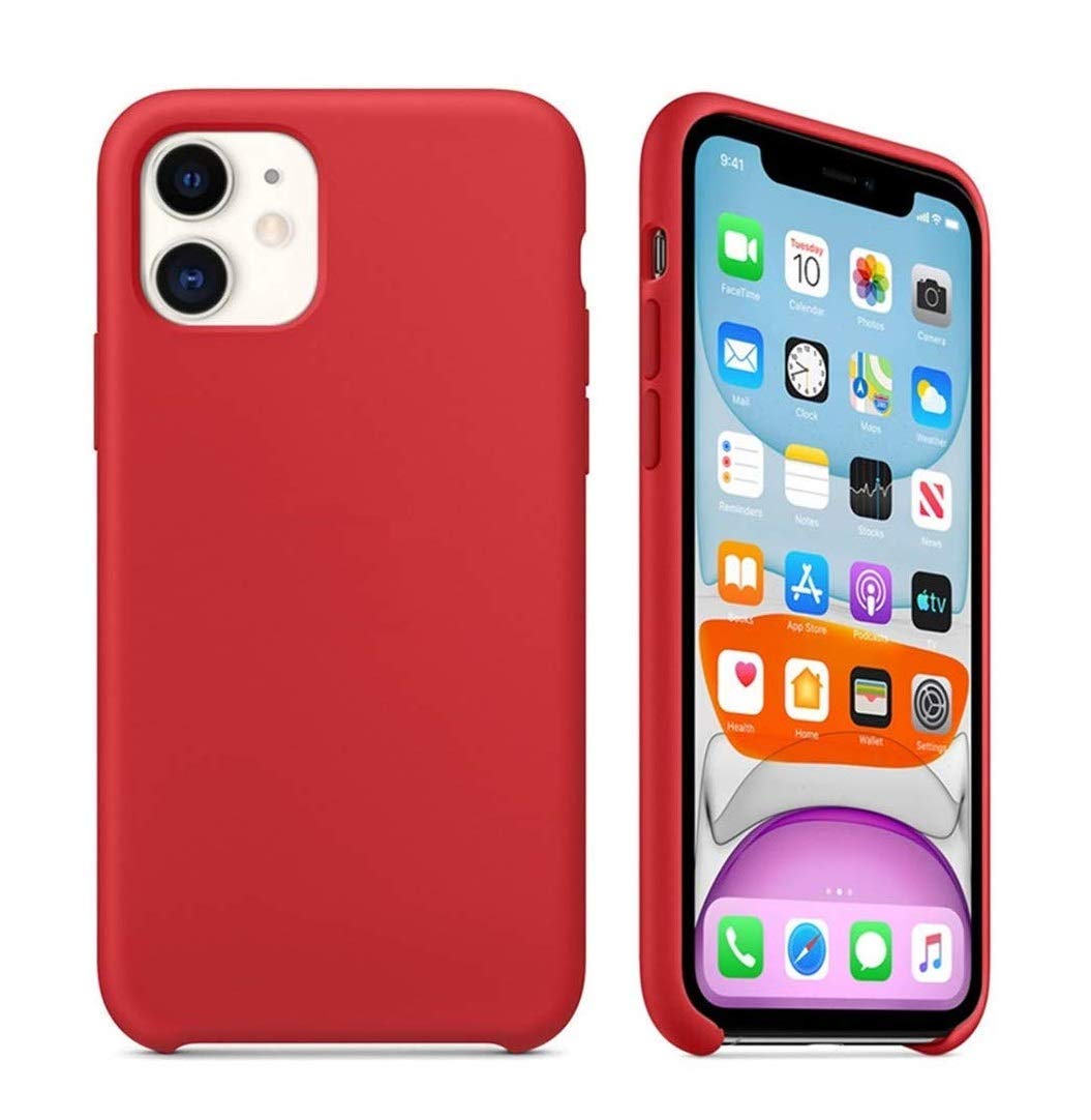 Bejosh Liquid Silicone Back Cover Designed for Apple iPhone 11 (Red) (B09FTF3WSB) Amazon Price History, Amazon Price Tracker