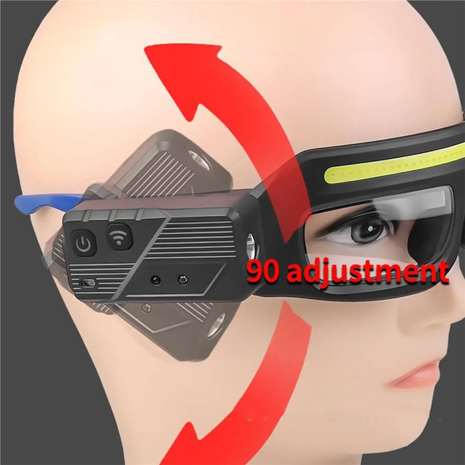 Gafas Proteccion Trabajo Gafas de seguridad for el trabajo, gafas for andar en bicicleta con luz antivaho for soldar, mujeres, hombres, deportes al aire libre