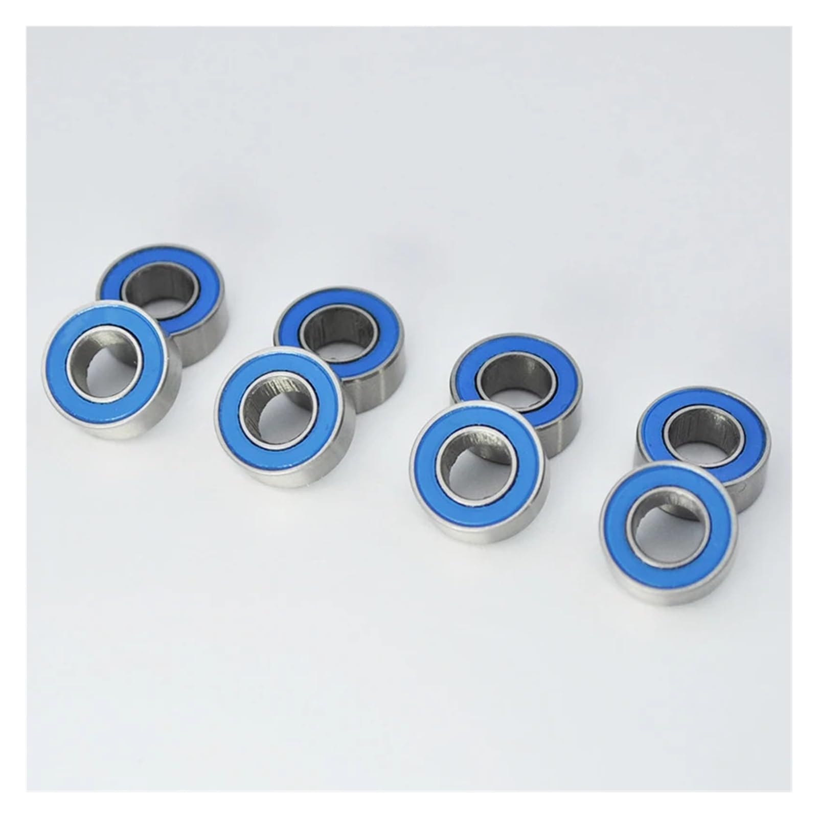 10 Mini Rodamientos 2RS De 0.197 X 0.394 X 0.157 In.