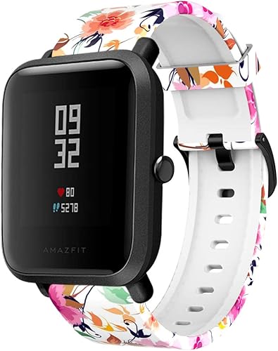 Miniatura 9 de Compatible con Amazfit GTS 4 mini 4 3 2 2e 2 MiniGTR 1.654 inBip 3 proBip U proBip SBip Lite bandas de silicona suave de liberación rápida correas