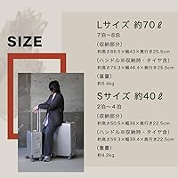 Amazon | STYLISH JAPAN 公式 .OUNCE スーツケース アルミ合金 ボディ
