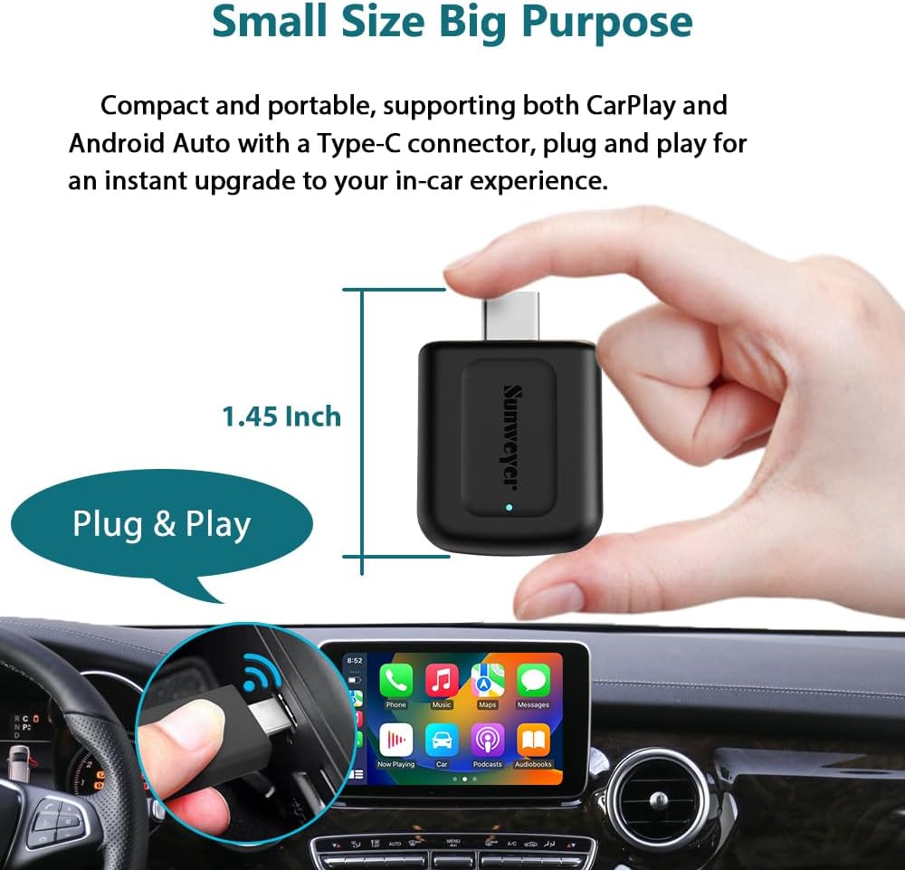 Sunweyer dongle size comparison
