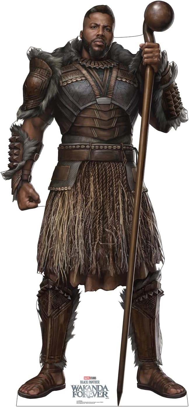 Cardboard People M'Baku Life Size Cardboard Cutout Standup - Black Panther: Wakanda Forever (2022 Film)
