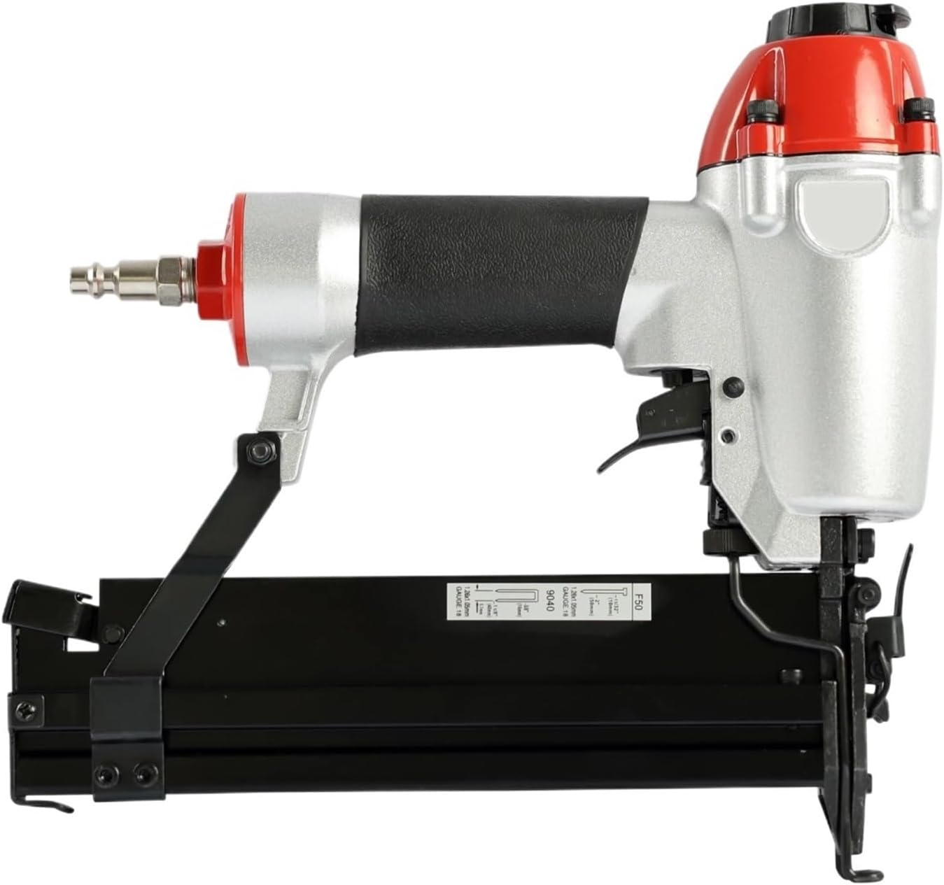 Pneumatic Stapler ，Powered Upholstery Stapler F50 Air Nail Gun Furniture Pneumatic Gun Wood Frame Stapler Pneumatic Tool Power Tools