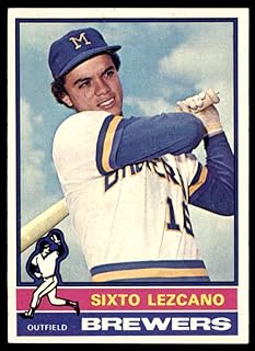 Baseball MLB 1976 Topps #353 Sixto Lezcano RC Brewers