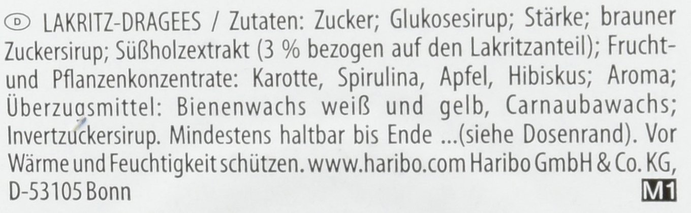 Haribo Viola 2 x 820 Stück in Runddose je 1148g