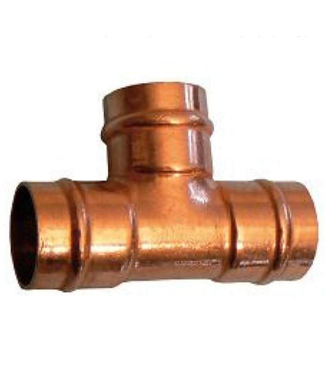 Primaflow Copper 8Mm Solder Ring Equal Tee - Bag Of 10