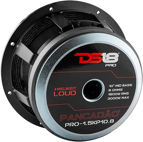 Miniatura 6 de DS18 PRO-1.5KP12.2 PANCADÃO - Altavoz brasileño de bajo medio bajo de 12 pulgadas, 3000 vatios máximo, 1500 vatios RMS, 2 ohmios - Potente audio de