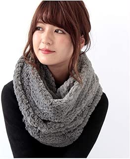 ストール専門店LALA Boutique ふわもこファースヌード ネックウォーマー マフラー レディース フェイクファー