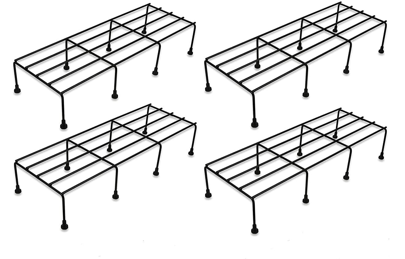 Plant Stands (Set of 4) Plant Stand for Balcony Rust Proof Metal Plant Stand for Living Room with 7 Layer Coating (Rectangle (Black) (B0D67VJ7NQ) Amazon Price History, Amazon Price Tracker