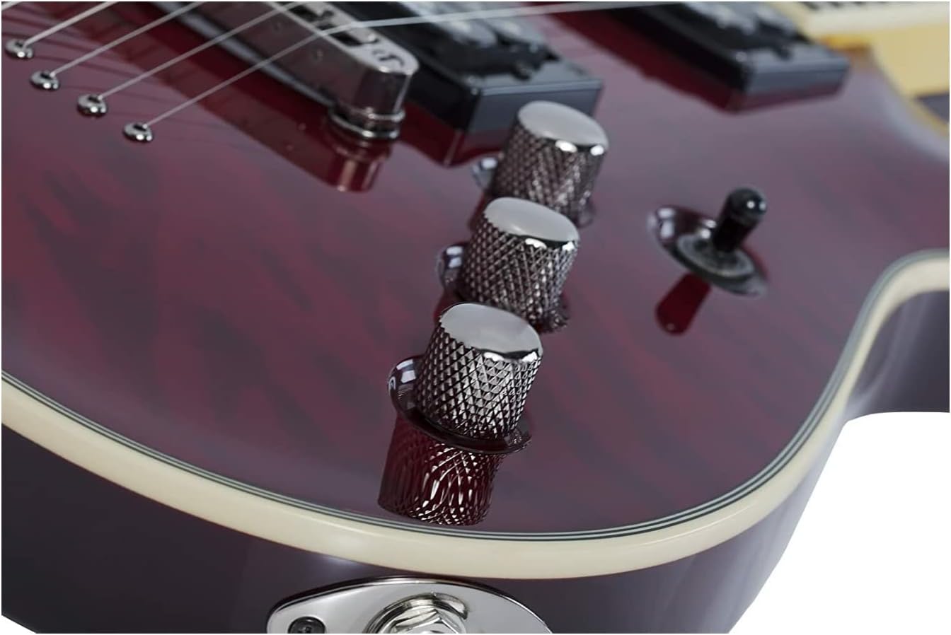 Schecter Omen Extreme-7 Electric Guitar - Black Cherry