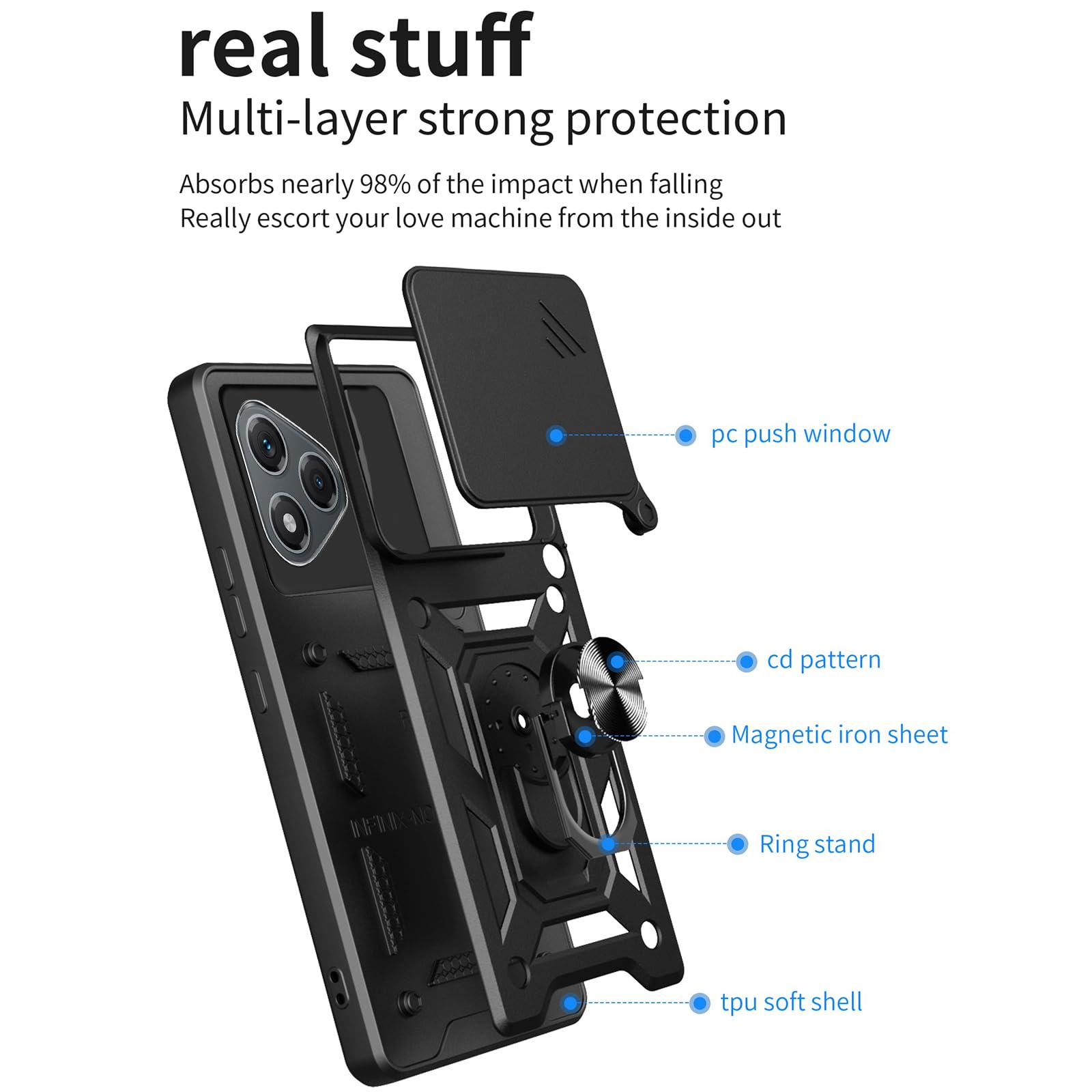 MEMELOKA Cover per Honor 400 Smart 4G/5G, Sottile Morbida Silicone TPU Anti-ingiallimento Custodia Honor 400 Smart 5G[Antigraffio][Anti-impronte] - Trasparente
