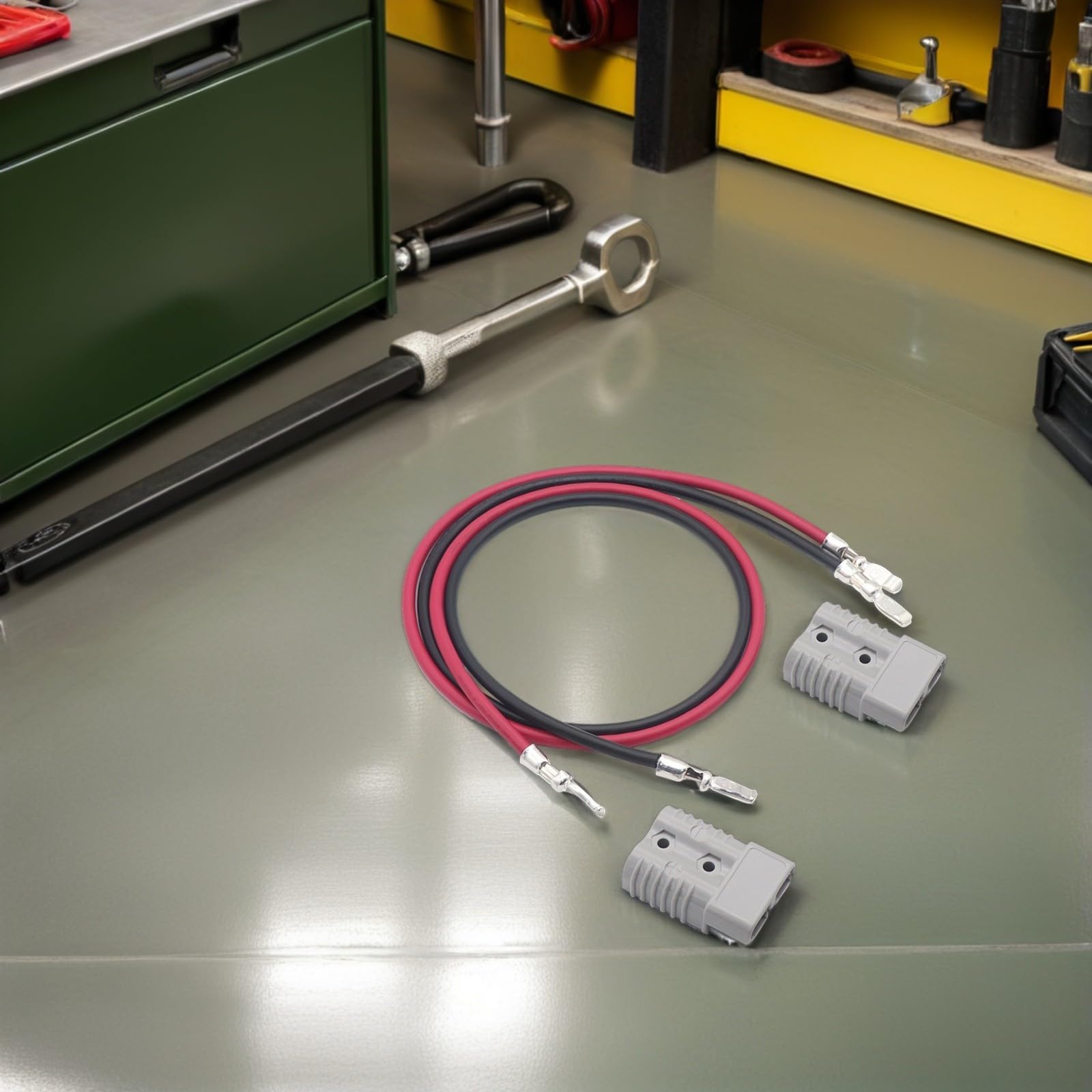 Lurrose Cable Positivo Batería 175a 6 Awg 1 Metro Aislamiento de Abs y Goma para Instalación Flexible en Vehículos Rv y Carretillas Elevadoras