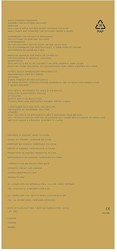 Miniatura 9 de 3 Sprouts Estantería de tela reciclada para niños, organizador de libros de 4 niveles, estantería de madera para guardería, sala de juegos, aula,