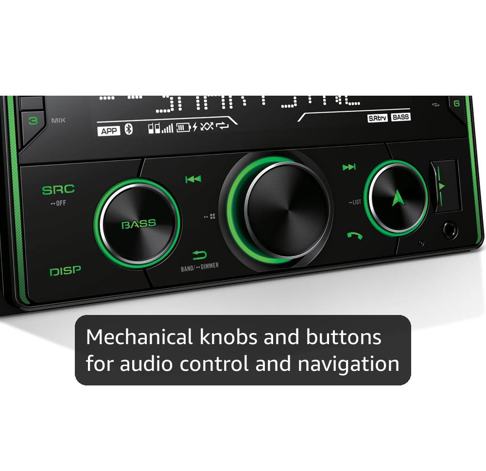 Amazon.com: Pioneer FH-S722BS Double Din CD Receiver – Bluetooth