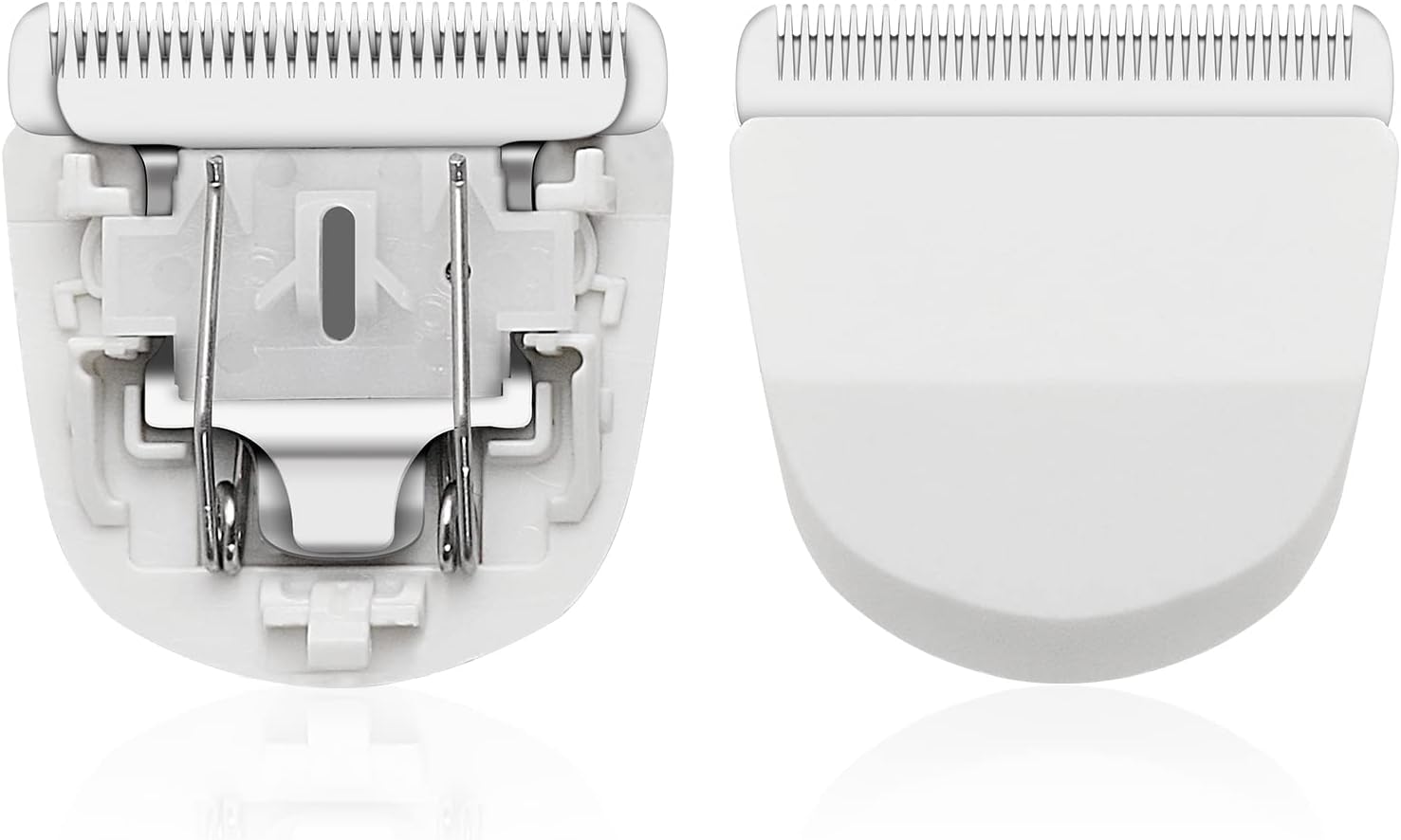 2 Pack Peanut Clipper Replacement Blade, Snap-On Replacement Blade for Wahl Peanut Hair Clipper #2068-300, White