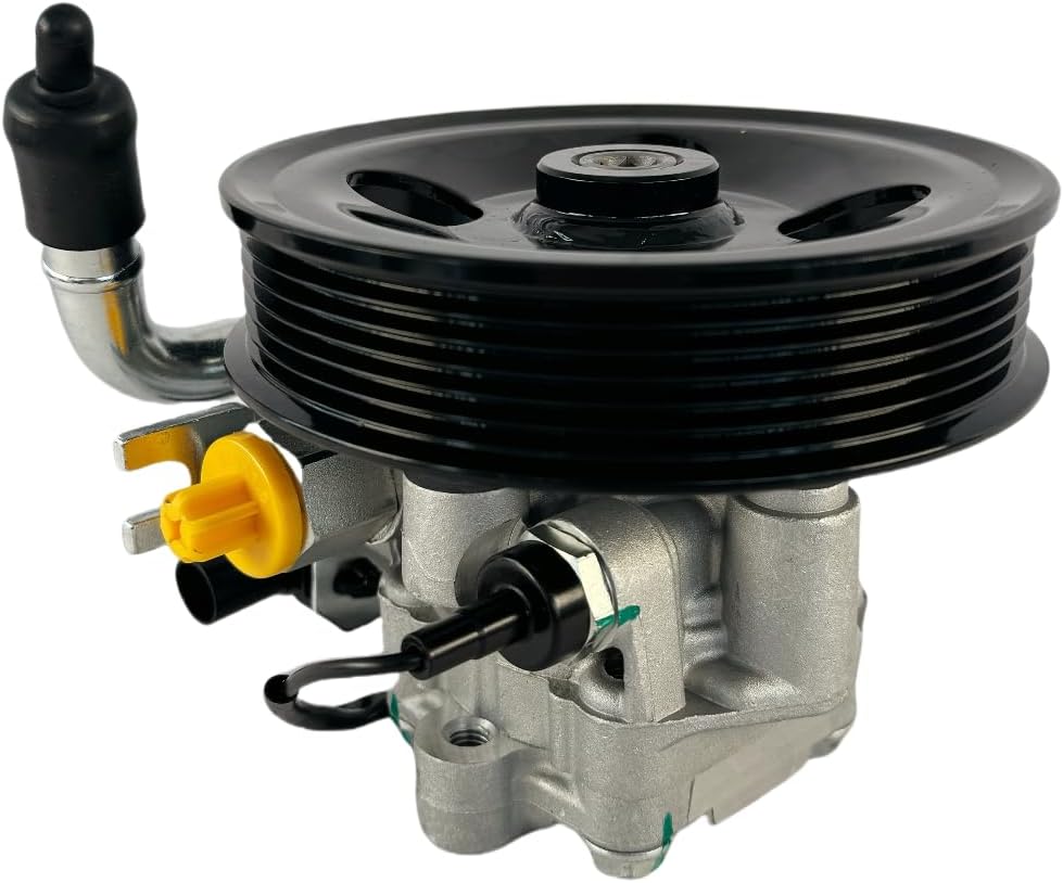 Power Steering Pump with Pulley Compatible with 2010-2013 Kia Forte, for 2012-2013 Forte5, for 2010-2013 Forte Koup (L4 2.0L/2.4L)