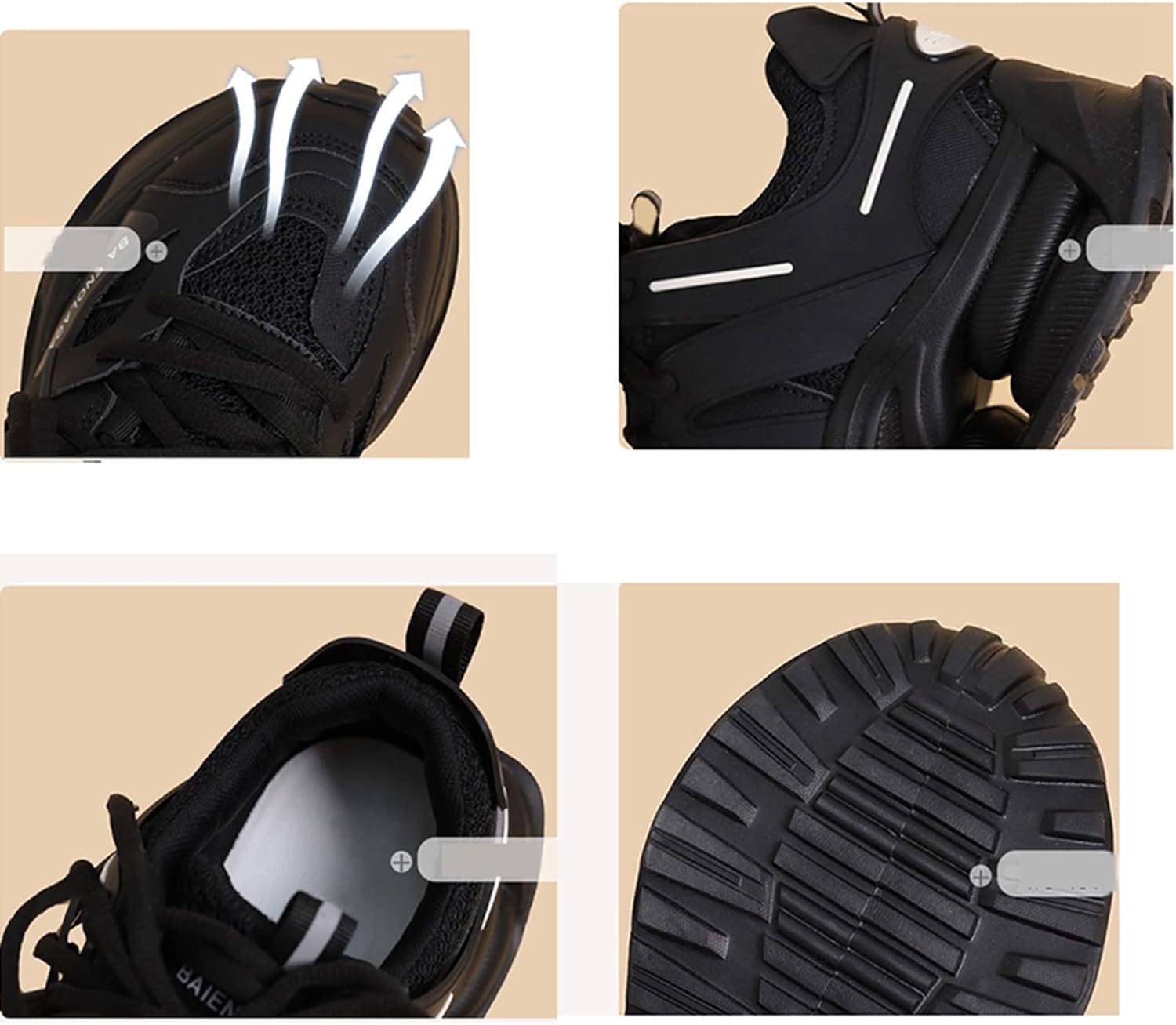 [DAMAFE] ダッド スニーカー レディース 厚底スニーカー ウオーキング ランニングシューズ 女性用 レースアップスニーカー