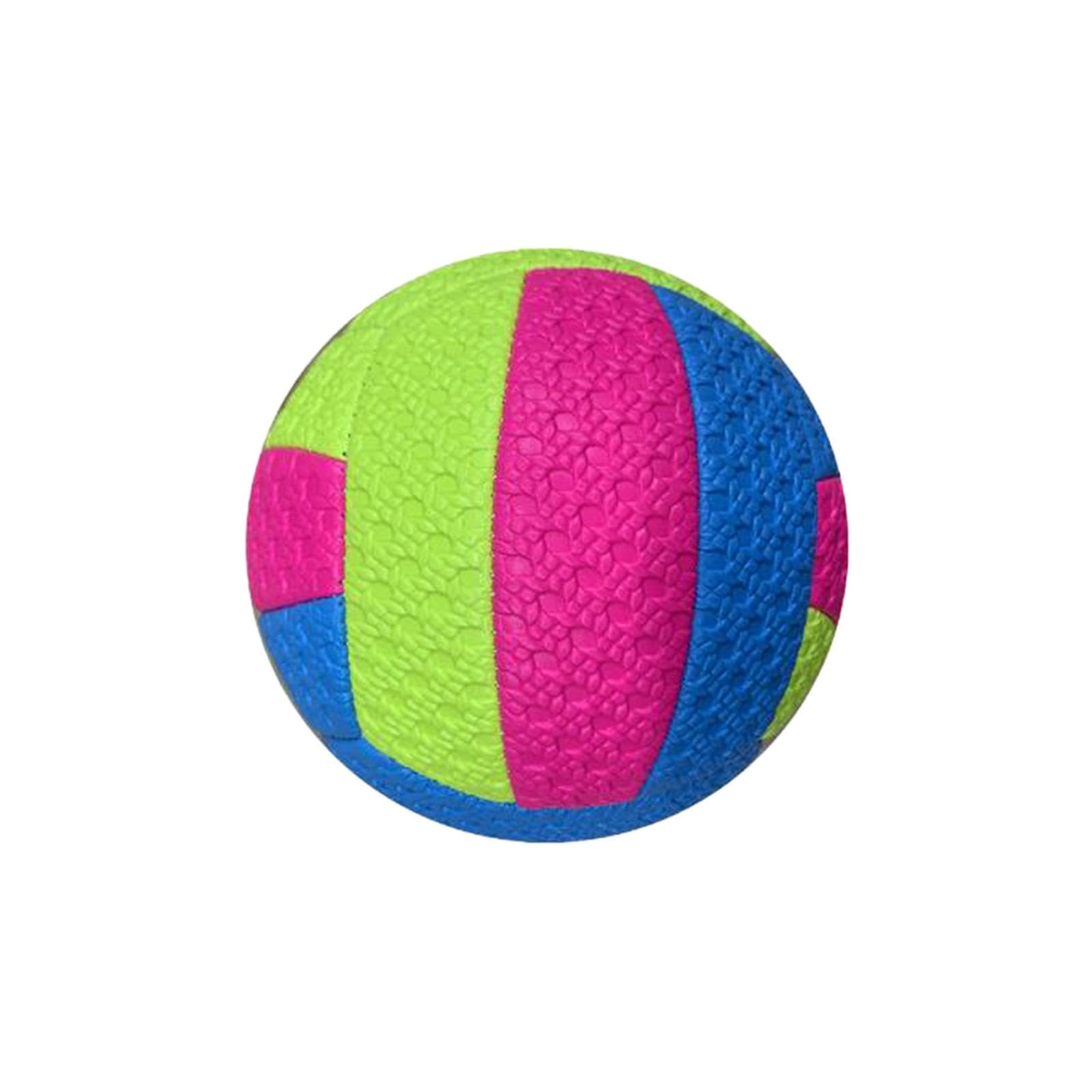 WOVEBIUS Professional Volleyball Size 2,Volley Ball for Toddlers 5.9inch Waterproof Rosy,Rose Red,15cm