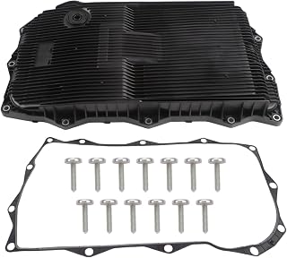 MK-Morzon 845RE 8HP70 8HP75 Transmission Oil Pan Kit w/ Filter Gasket Bolts for Ram 1500 Jeep Grand Cherokee Dodge Challenger Charger - Replaces 265-850