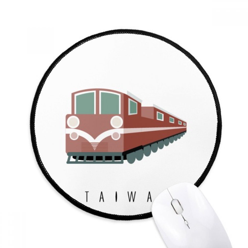 Tapete de ratón redondo antideslizante para juego y oficina diseño Taiwán 3