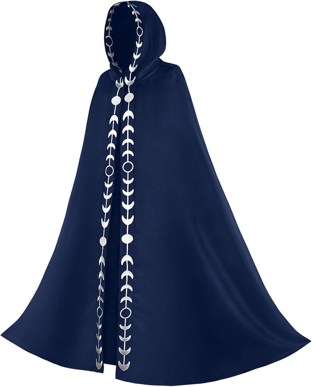 Unisex Renaissance Medieval Cloak Full Body Hooded Cape Halloween Cosplay Hooded Costumes for Women Men