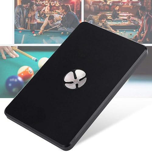 Miniatura 7 de 2 in 1 Pool Cue Scuffer Featuring a Stainless Steel Matte Surface for Burnishing, a Compact Billiard Cue Tip Shaper for All Billiard Players