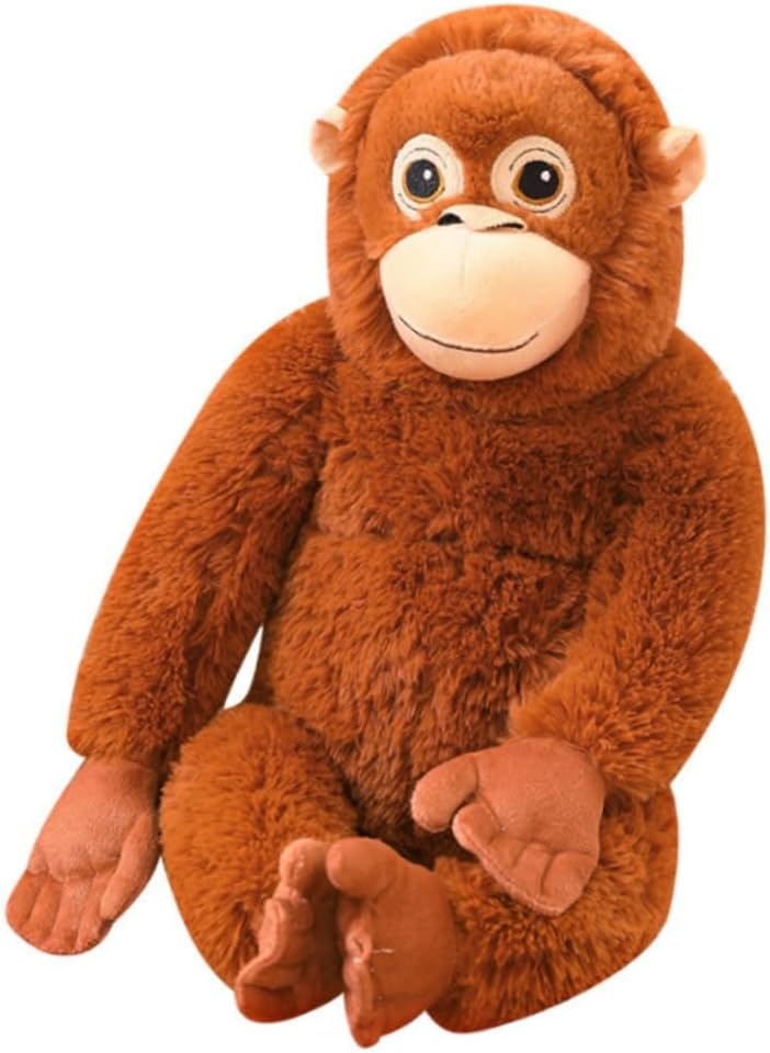 OUKEYI Punch Monkey Plush The Gorilla Stuffed Animal, Gifts for Kids, Wild Zoo Animals, Gorilla Plush Toy 25 inches
