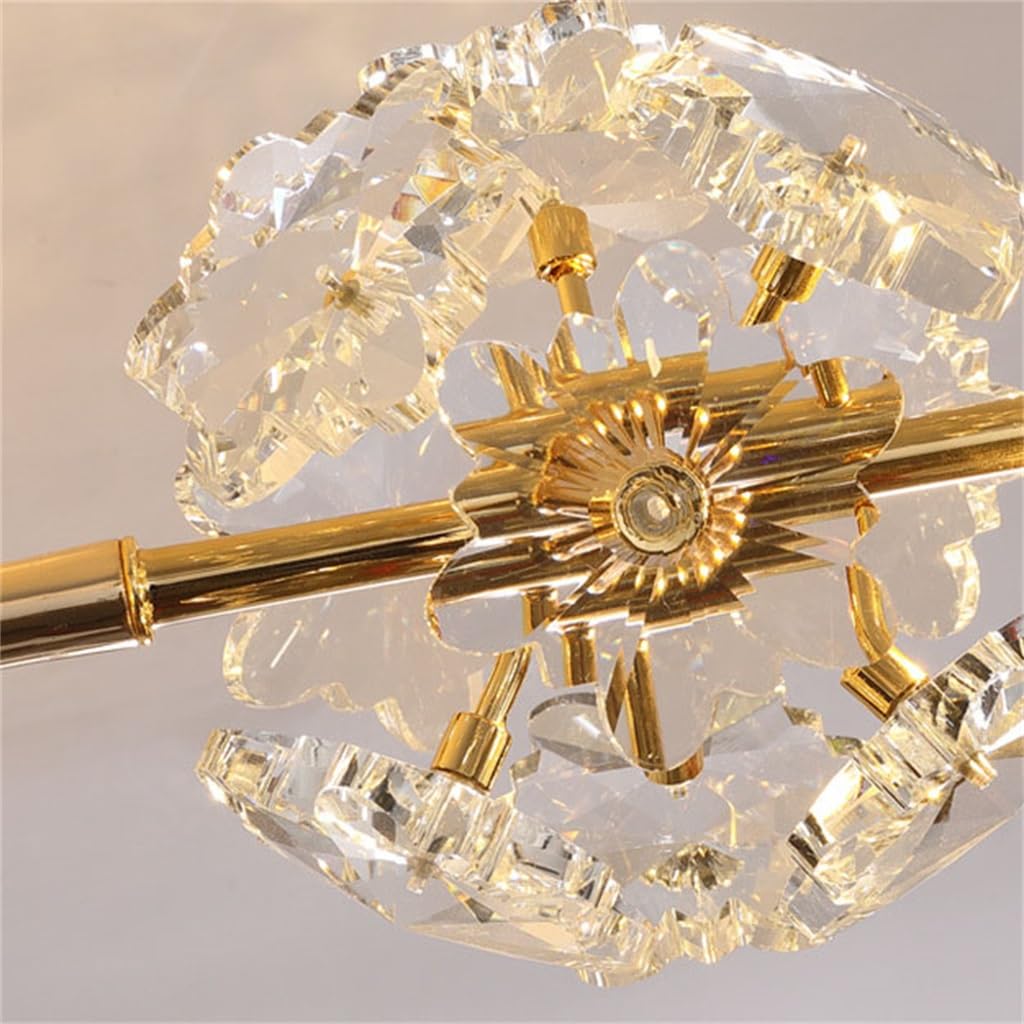 Lámpara de techo de cristal for dormitorio, lámpara de comedor escandinava, lámparas de cristal for estudio de dormitorio