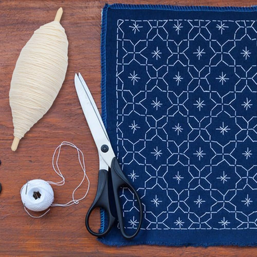 FREEBLOSS 100 M Sashiko Garn 100% Baumwollkordel Quilt Und