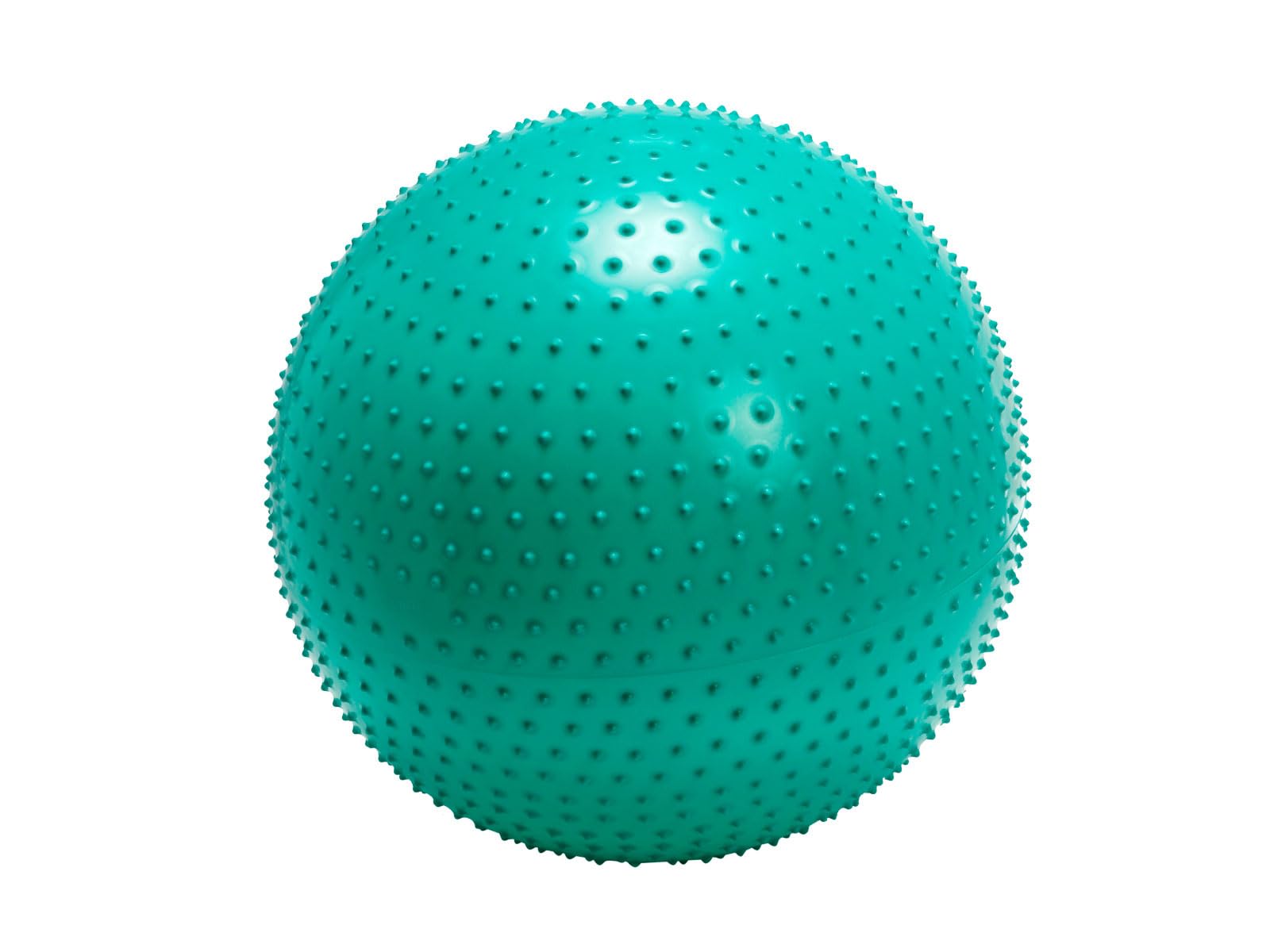 GYMNIC Therasensory Physiotherapy ball Ø 65 cm green with reliefs, ideal for balance, coordination and muscle well-being exercises