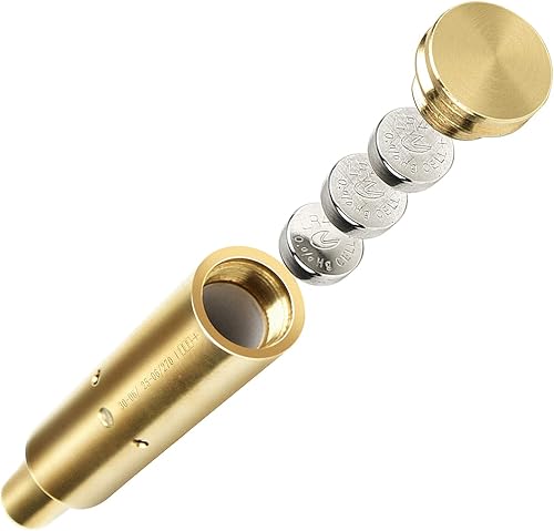 Miniatura 2 de EZshoot Bore Sight 223 5.56mm243, 30830-0625-06 .270 Red Dot Laser Boresighter with Batteries