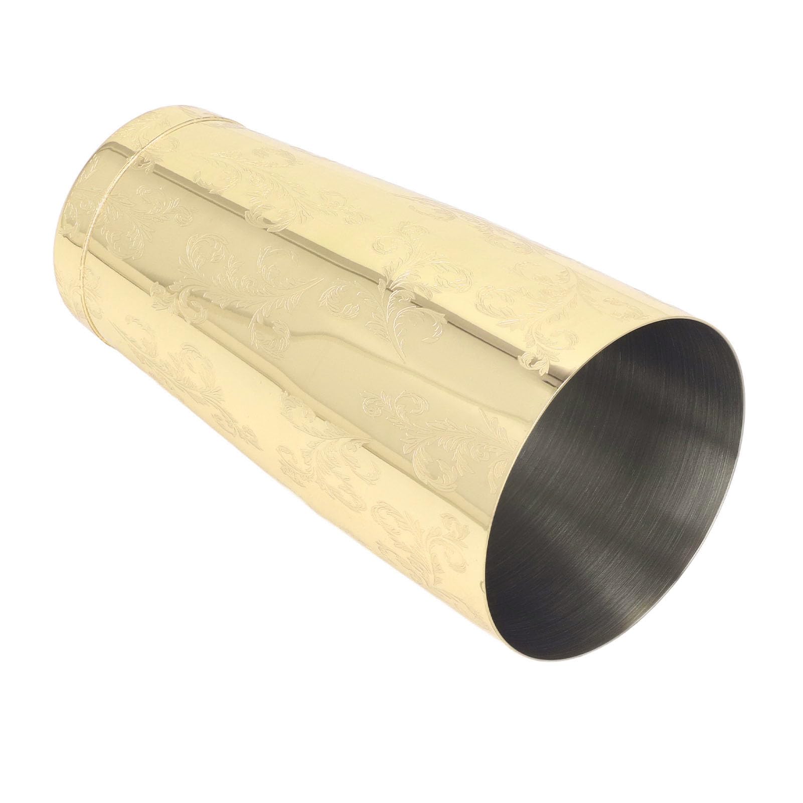 Kavolet Juego de Coctelera Boston de Acero Inoxidable 304 (Conjunto 3) | Kit de barman profesional de diseño Vintage para cócteles, con colador, cuchara para barra Jigger, juego de coctelería para