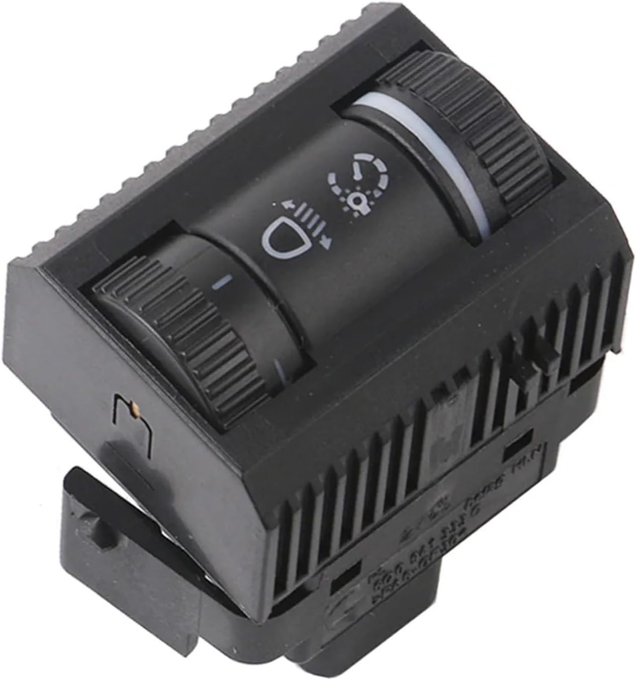 PIGLOLKIN 6Q0941333C 01C Headlight Adjustment & Dashboard Brightness Switch Button Fit For VW For POLO 2002-2004 2006 2008 2010