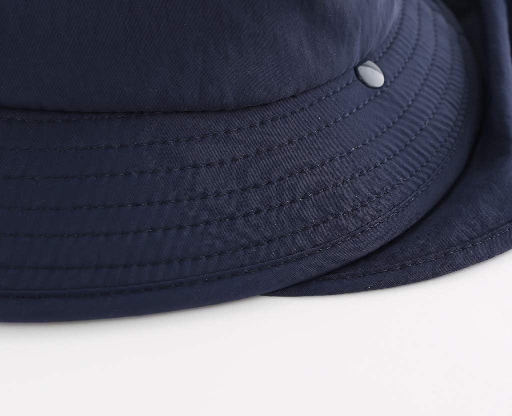 Home Prefer UPF 50+ Boys Sun Hat with Neck Flap Wide Brim Summer Beach Bucket Hat for Boys Girls Toddler Kids Safari Hat - Image 8