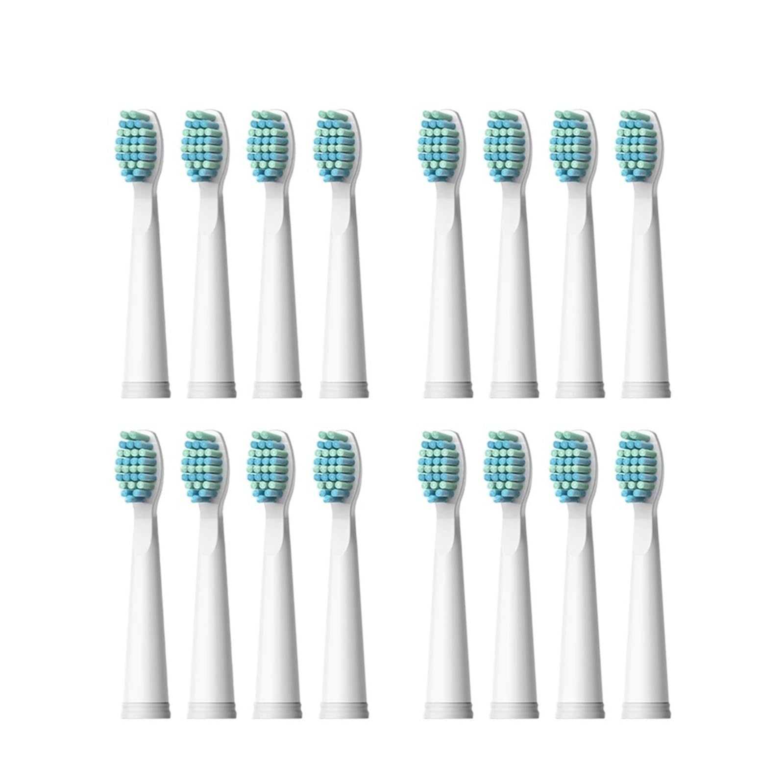 Zahnbürsten Ersatzköpfe Zahnbürstensets, kompatibel mit FW-507 FW-508 FW-917 Kopf(FW01(4pack-16pcs))