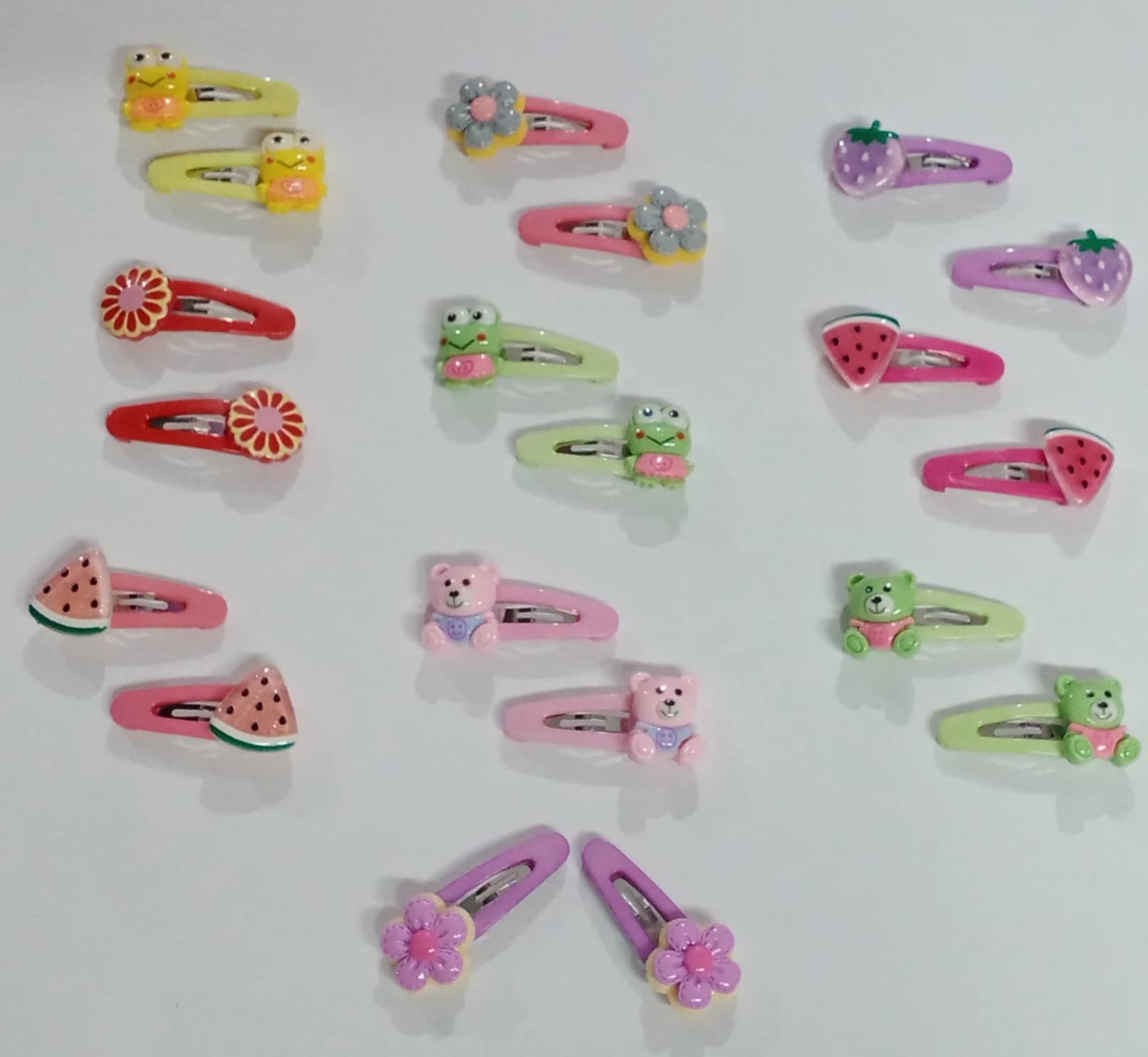 hair clutcherHair Clips for Kids Tic Tac Clips for Baby Girls Baby Hair Clips Set Latest Fancy Hair Pins for Baby Girls Kids pack o 12 pcs